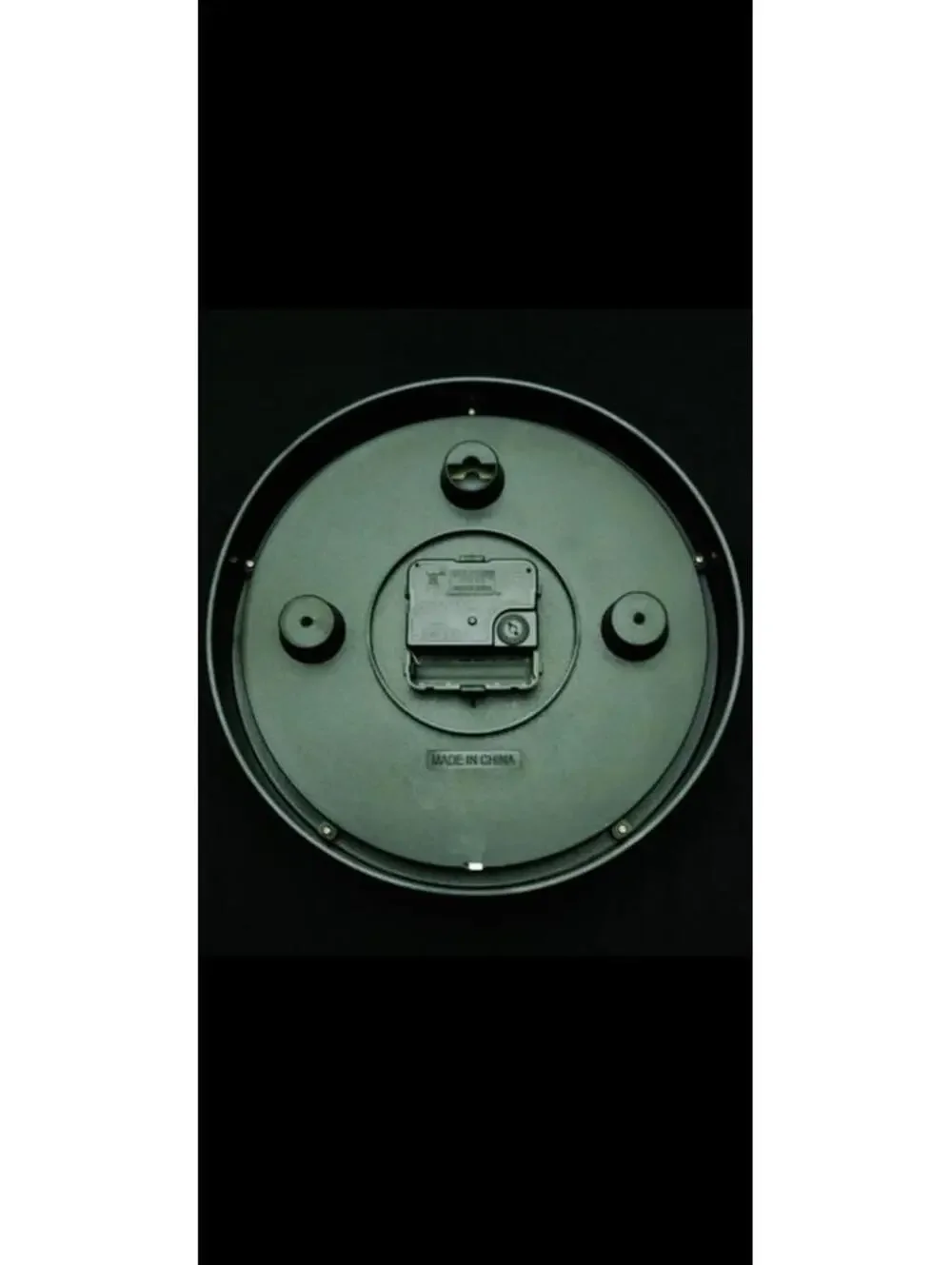 Samurai Sword Bar Lounge Salon Glow in the Dark Wall Clock Music Studio Clock